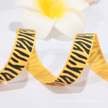 Fashionable ribbon zebra pattern